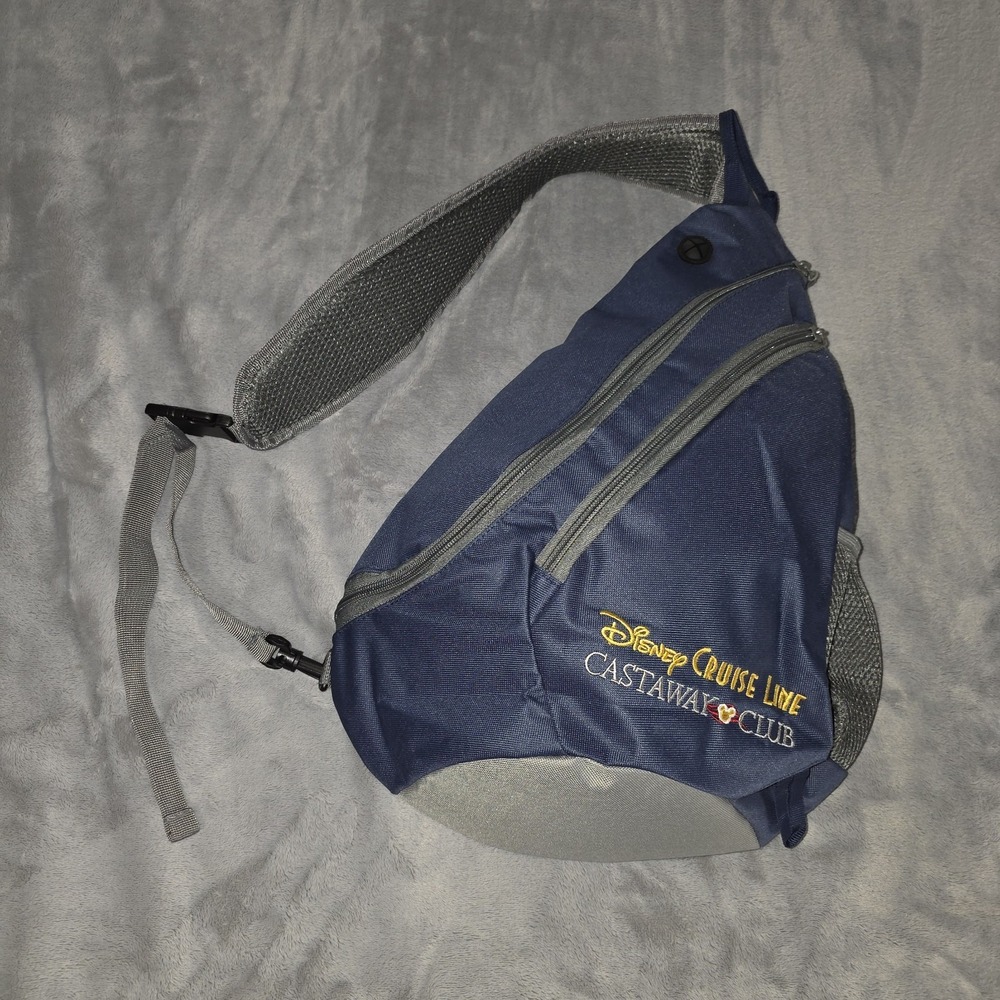 Disney Cruise Line Castaway Club Backpack Sling Shoulder Bag‎ 16" x 12"